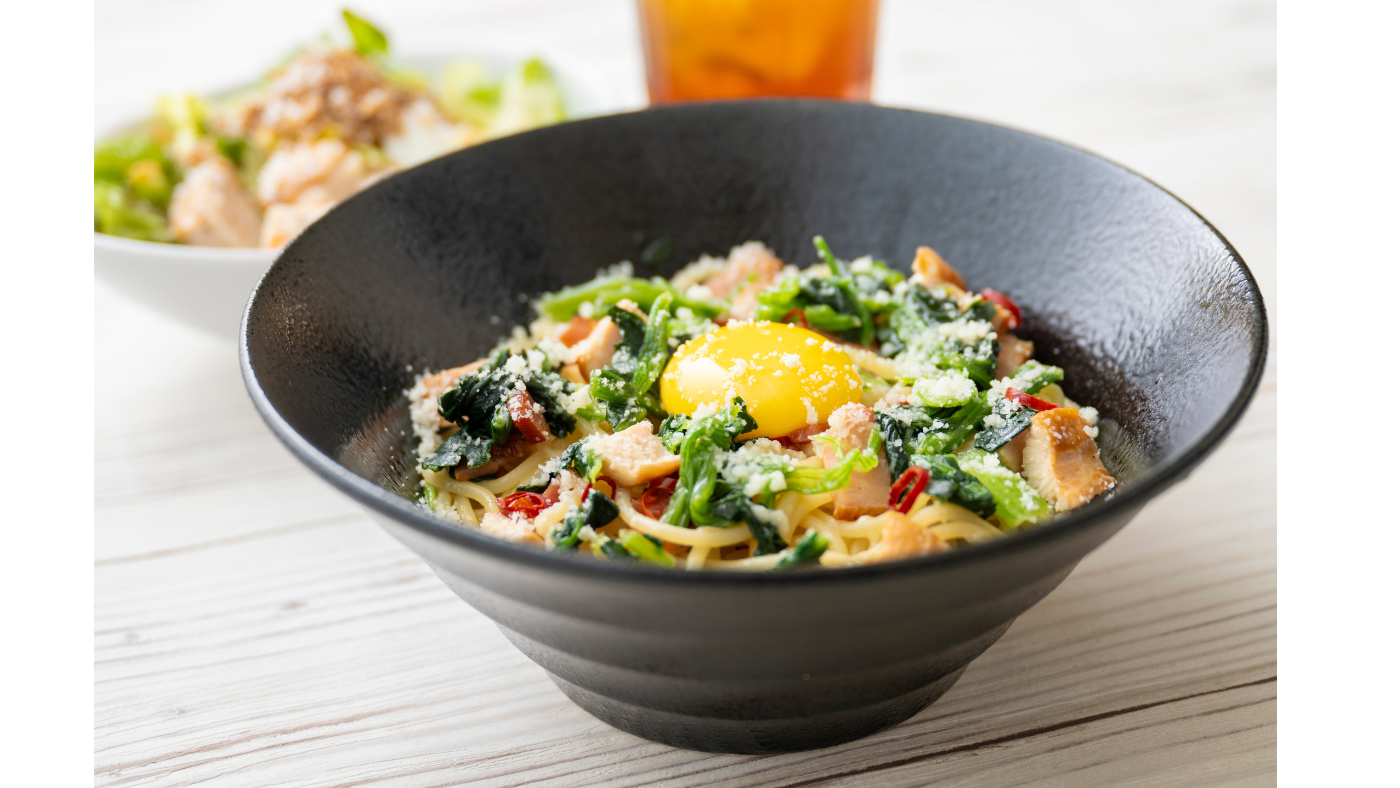 北海道小麦の生パスタ　麦と卵