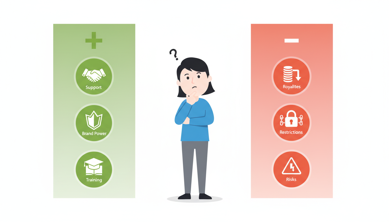 フランチャイズ独立のメリット・デメリットを整理する