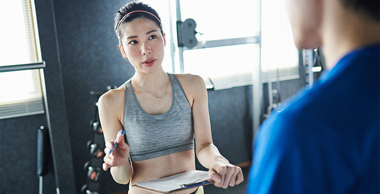 未経験からトレーナー育成ができる独自サポート体制。