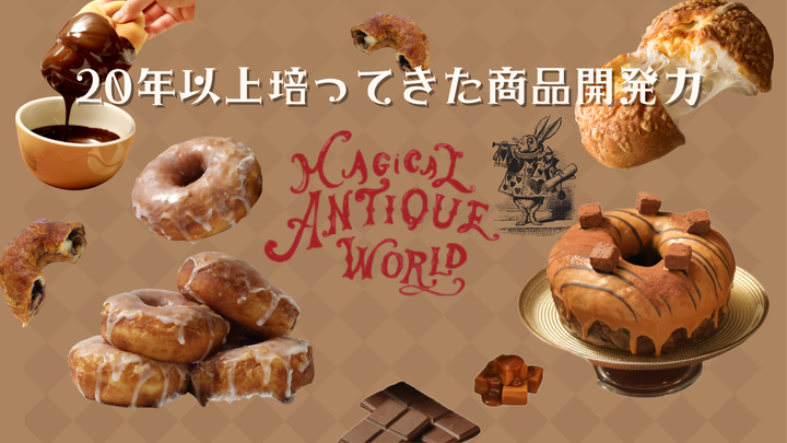 20年以上培ってきた 商品開発力