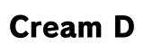 Cream D ロゴ