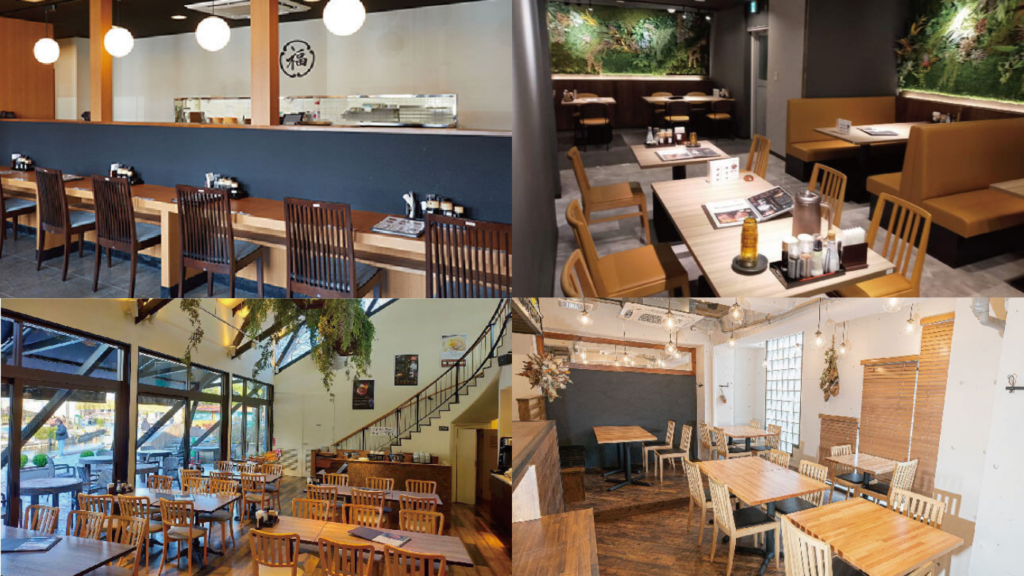 洗練された店舗でSNS映えも