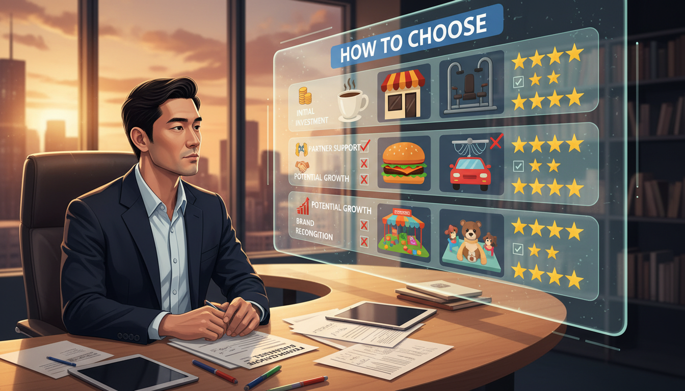 フランチャイズ選びのポイント