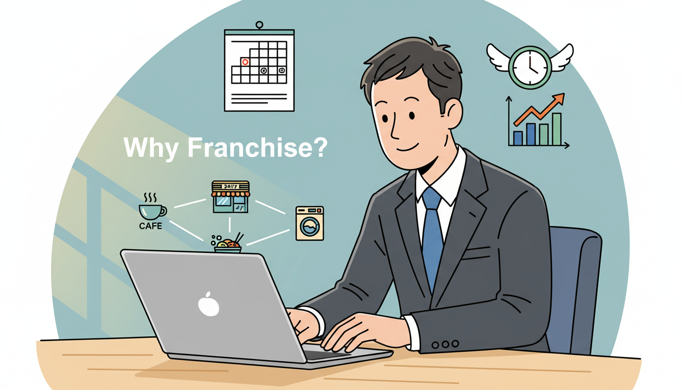 サラリーマンがフランチャイズに興味を持つ理由