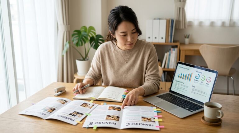 女性に合うフランチャイズを探す際の比較ポイント