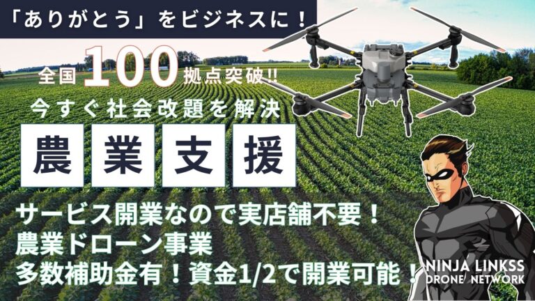 ドローンネットワーク　NINJA LINKSS