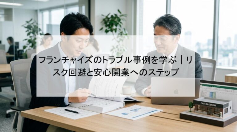 フランチャイズのトラブル事例から何を学ぶべきか