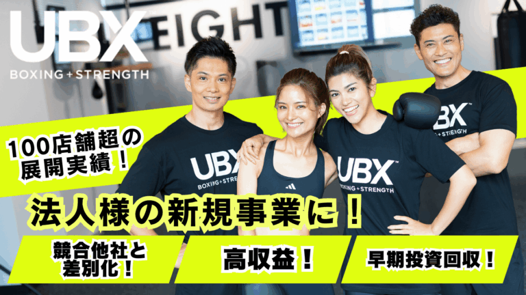 世界8ヶ国展開中！予約不要最新ボクシングフィットネス