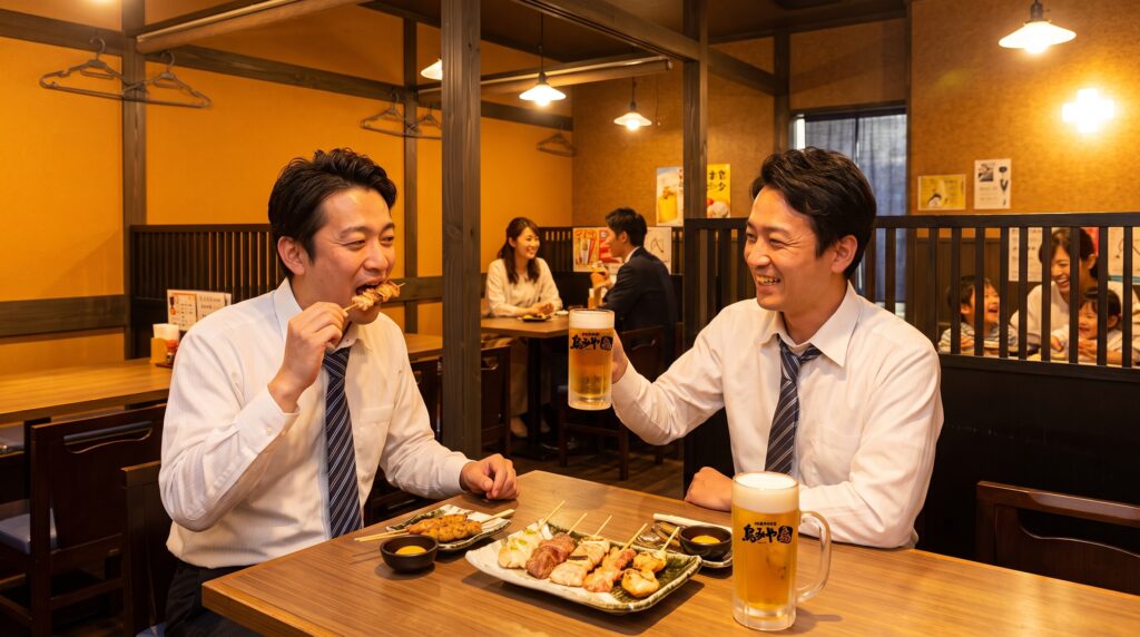 【リピート率を高める強い商品力】注文率80%のつくね＆希少部位「ネック」常時提供