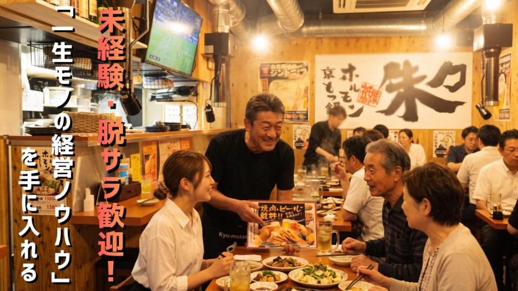 「自分の力で稼ぐオーナーになりたい」脱サラ・未経験からの挑戦を全力応援！
