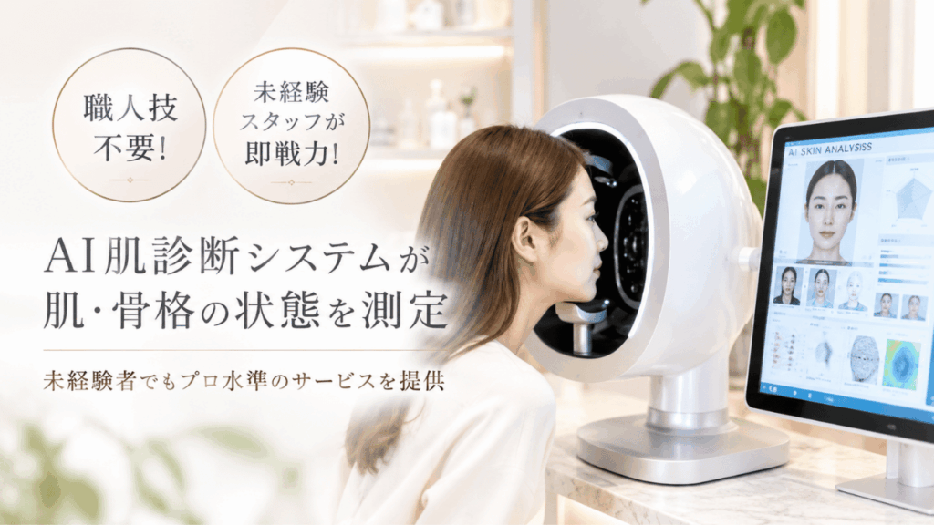 AI技術で「属人性を完全排除」！未経験者でもプロ水準のサービスを提供