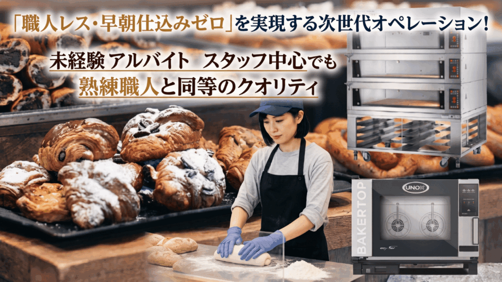 「職人レス・早朝仕込みゼロ」を実現する次世代オペレーション