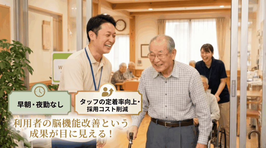 夜勤なし・日中業務のみ！採用しやすく離職率が低い職場環境