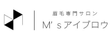 眉毛専門サロンM'sアイブロウ ロゴ