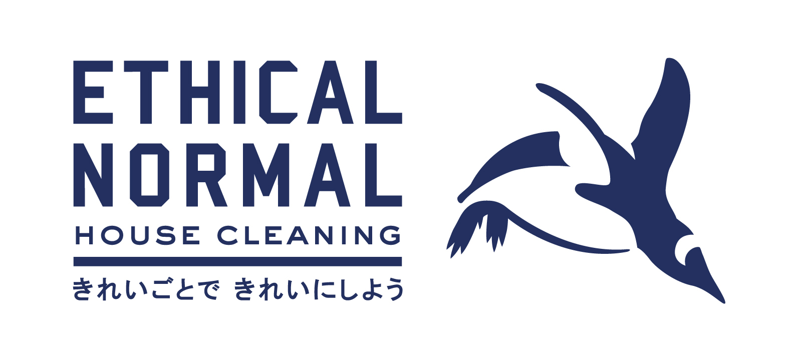 ETHICAL NORMAL　HOUSE CLEANING ロゴ