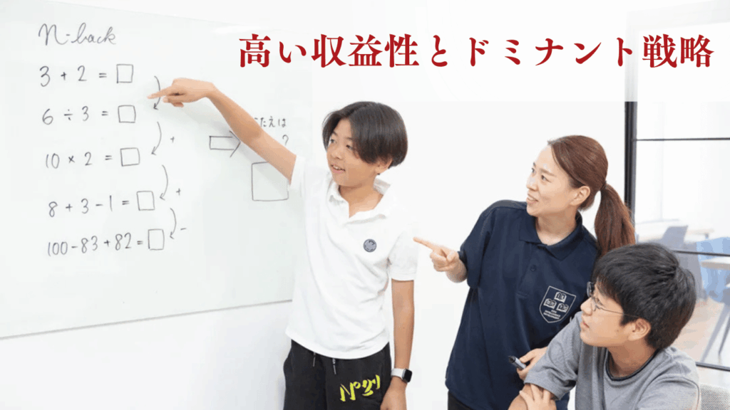 早期に多店舗展開が狙える「高い収益性とドミナント戦略」