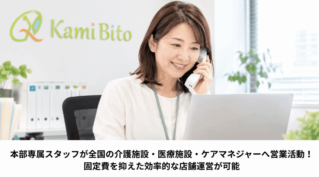 本部による「営業代行」＆「顧客紹介」で事務員雇用ゼロを実現する「予約・事務業務代行」